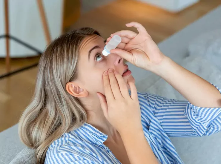 eye drops to relieve allergy symptoms